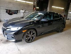 Salvage cars for sale at Angola, NY auction: 2018 Honda Civic Sport