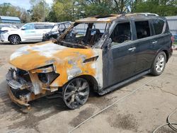 Salvage cars for sale at Eight Mile, AL auction: 2012 Infiniti QX56