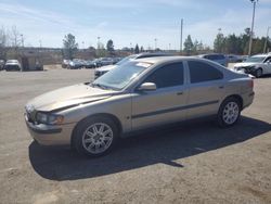 Volvo S60 salvage cars for sale: 2004 Volvo S60 2.5T