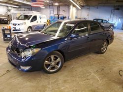 Salvage cars for sale at Wheeling, IL auction: 2005 Toyota Camry SE