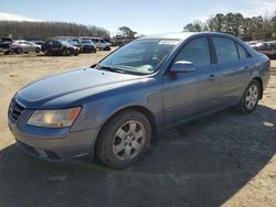 Salvage cars for sale from Copart Hampton, VA: 2009 Hyundai Sonata GLS