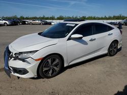 Salvage cars for sale at Fresno, CA auction: 2017 Honda Civic Touring
