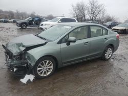 Salvage cars for sale from Copart Baltimore, MD: 2014 Subaru Impreza Premium