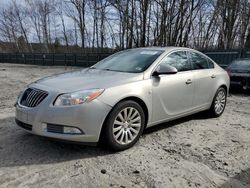 Salvage cars for sale from Copart Candia, NH: 2011 Buick Regal CXL