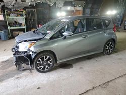 Salvage cars for sale at Albany, NY auction: 2015 Nissan Versa Note S