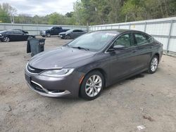 Salvage cars for sale at Shreveport, LA auction: 2015 Chrysler 200 C