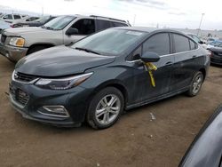 Chevrolet Cruze lt salvage cars for sale: 2018 Chevrolet Cruze LT