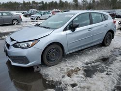 Salvage cars for sale from Copart Windham, ME: 2022 Subaru Impreza