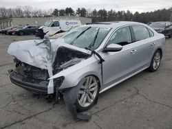 Salvage cars for sale at Exeter, RI auction: 2017 Volkswagen Passat SEL Premium