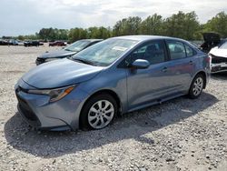 Salvage cars for sale from Copart Houston, TX: 2022 Toyota Corolla LE