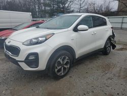 Salvage cars for sale at North Billerica, MA auction: 2021 KIA Sportage LX