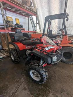 Salvage cars for sale from Copart London, ON: 2005 Arctic Cat 400 ATV