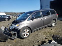 Toyota Sienna LE salvage cars for sale: 2013 Toyota Sienna LE