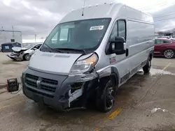 Salvage cars for sale at Chicago Heights, IL auction: 2015 Dodge RAM Promaster 2500 2500 High