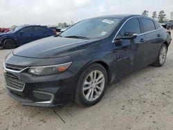 Salvage cars for sale at Houston, TX auction: 2018 Chevrolet Malibu LT