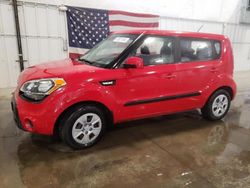 KIA Soul salvage cars for sale: 2013 KIA Soul