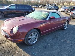 Salvage cars for sale at Waldorf, MD auction: 2004 Ford Thunderbird