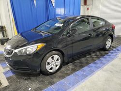 Salvage cars for sale from Copart Savannah, GA: 2016 KIA Forte LX