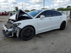 Salvage cars for sale from Copart Miami, FL: 2014 Ford Fusion SE