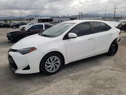 Toyota Corolla salvage cars for sale: 2019 Toyota Corolla L