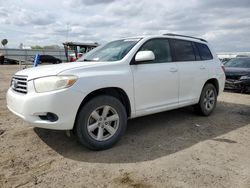 Salvage cars for sale at Bakersfield, CA auction: 2010 Toyota Highlander