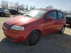 Salvage cars for sale from Copart Baltimore, MD: 2006 Chevrolet Aveo Base