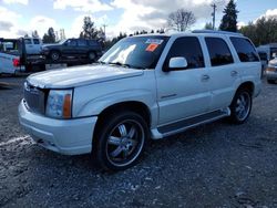 Cadillac salvage cars for sale: 2005 Cadillac Escalade Luxury