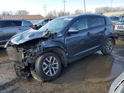 Salvage cars for sale from Copart Columbus, OH: 2014 KIA Sportage LX