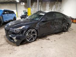 Salvage cars for sale from Copart Chalfont, PA: 2023 Hyundai Elantra N Line