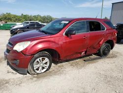 Salvage cars for sale at Apopka, FL auction: 2010 Chevrolet Equinox LS