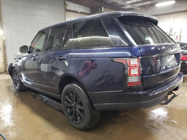 2016 Land Rover Range Rover HSE