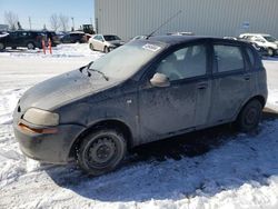 Salvage cars for sale from Copart Rocky View County, AB: 2007 Pontiac Wave