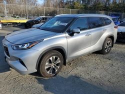 Salvage cars for sale at Waldorf, MD auction: 2020 Toyota Highlander XLE