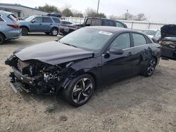 Salvage cars for sale from Copart Sacramento, CA: 2023 Hyundai Elantra Limited