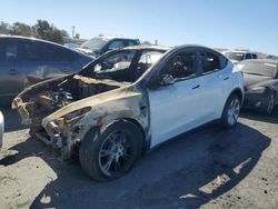 Salvage cars for sale at Martinez, CA auction: 2022 Tesla Model Y