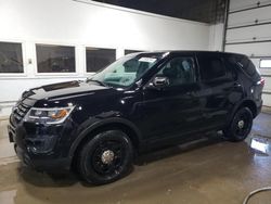 Ford salvage cars for sale: 2018 Ford Explorer Police Interceptor