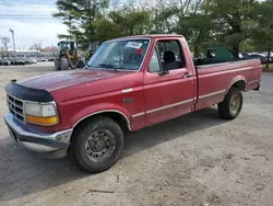 Salvage cars for sale from Copart Lexington, KY: 1994 Ford F150