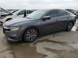 Salvage cars for sale at Grand Prairie, TX auction: 2019 Honda Insight Touring