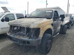 Salvage trucks for sale at Cahokia Heights, IL auction: 2009 Ford F450 Super Duty