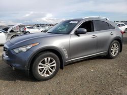 Salvage cars for sale at Antelope, CA auction: 2013 Infiniti FX37