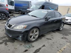 Flood-damaged cars for sale at auction: 2012 Lexus IS 250