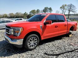 Salvage cars for sale at Byron, GA auction: 2021 Ford F150 Supercrew