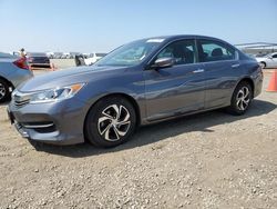 Salvage cars for sale from Copart San Diego, CA: 2017 Honda Accord LX