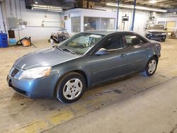 Salvage cars for sale from Copart Wheeling, IL: 2006 Pontiac G6 SE