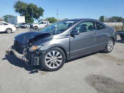 Salvage cars for sale from Copart Orlando, FL: 2010 Honda Civic EXL