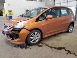 Honda FIT salvage cars for sale: 2009 Honda FIT Sport