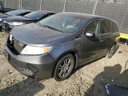 Salvage cars for sale from Copart Waldorf, MD: 2012 Honda Odyssey EXL