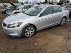 Salvage cars for sale from Copart Bowmanville, ON: 2008 Honda Accord EXL