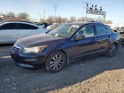 Salvage cars for sale from Copart Columbus, OH: 2012 Honda Accord EX