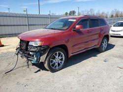 Salvage cars for sale at Lumberton, NC auction: 2015 Jeep Grand Cherokee Summit